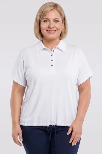 Sarkana blūze ar lentīti