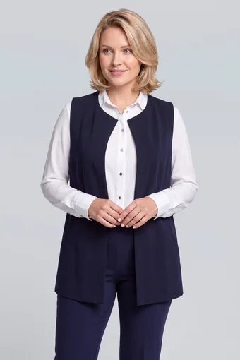 Tumši veste ar kabatām
